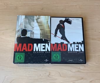 Mad Men Seasons 1 & 2 German DVDs 1
