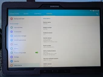 Samsung Tablet 1