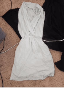 xxs express army green dress, 00p loft lace maroon sleevelss dress,etc 3