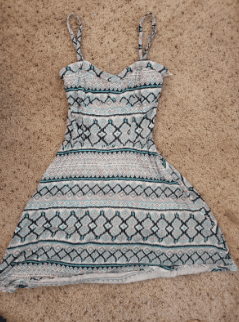 xxs express army green dress, 00p loft lace maroon sleevelss dress,etc 4