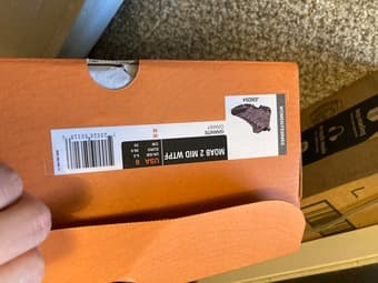 Merrell hiking boots, size 8 1