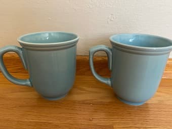 Turquoise Mugs 1