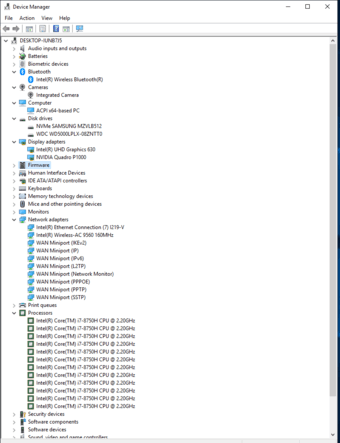 Lenovo ThinkPad P52 Workstation Laptop - 32GB RAM Nvidia Quadro 3