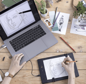 iskn The Slate 2+ Pencil & Paper Graphic Tablet 1