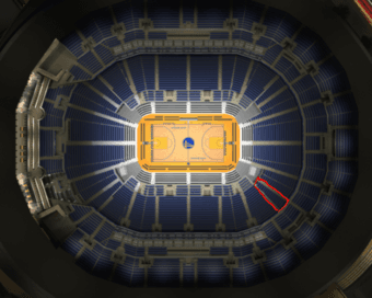 Warriors vs. Grizzlies Sunday 5/16, 12:30PM Lower Level 4 Tickets 2