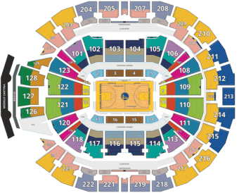 Warriors vs. Grizzlies Sunday 5/16, 12:30PM Lower Level 4 Tickets 3