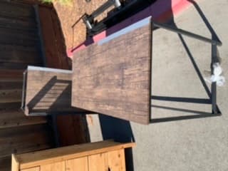 Curb Alert!!!  Free Desk, Boxspring, Bed Frame, and Chest of Drawers! 4