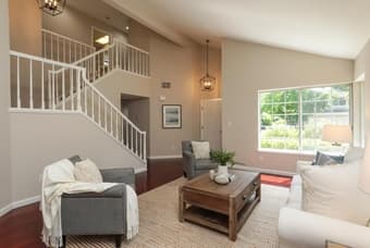 Furnished 3 bed / 2.5 bath 1840 sq.ft house in Redwood City gated comm 2