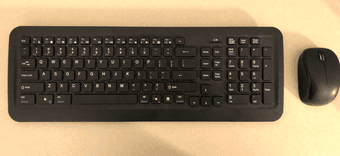 Wireless keyboard and mouse 1