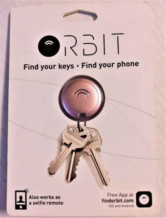 Orbit find your keys / selfie remote - Rose Gold 1