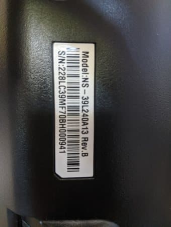 Insignia-39" screen + Apple TV 2