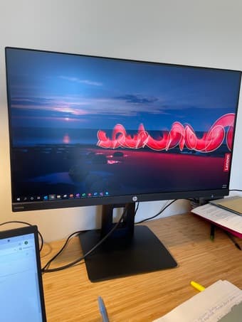 Monitor and Brother Printer 1