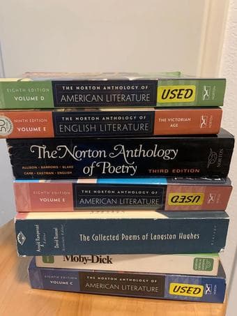 Required books for English literature courses sale 1