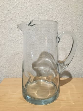 Glass Pitcher 1