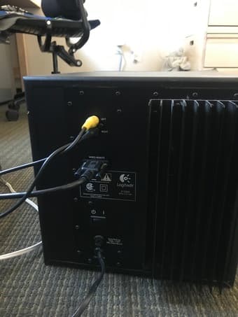 Sub woofer and speaker 3