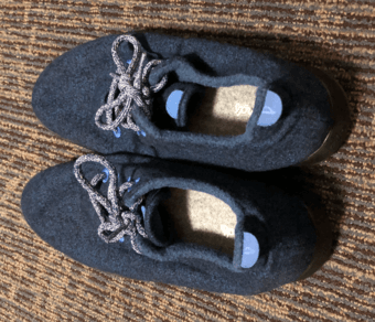 Allbirds Size 10 Navy/Black Wool Runners (Men's) 2