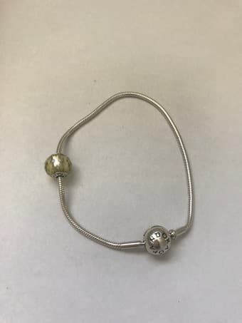 Pandora silver braclet 1