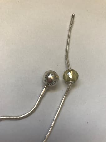 Pandora silver braclet 3