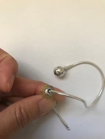 Pandora silver braclet 4