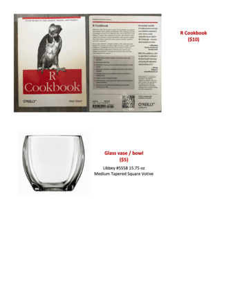 R cookbook. glass base 1