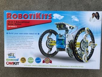 New 14-in-1 Educational Solar Robot | Build-Your-Own Robot Kit 1