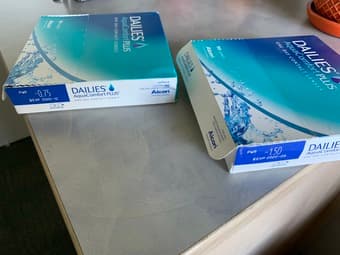 Dailies - Contact lenses 1