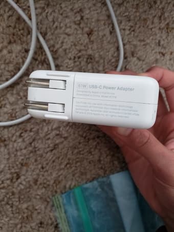 61w apple mac power adapter charger 2