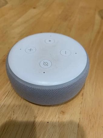 echo dot generation 3 white 1
