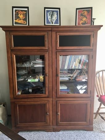 Large beautiful wooden cabinet 1