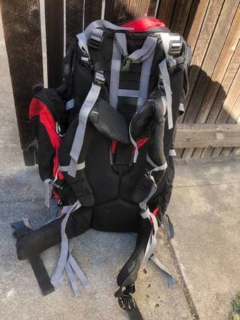 Jansport Backpacking Backpack - $5 (palo alto) 1