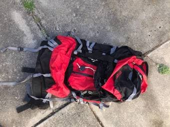 Jansport Backpacking Backpack - $5 (palo alto) 2