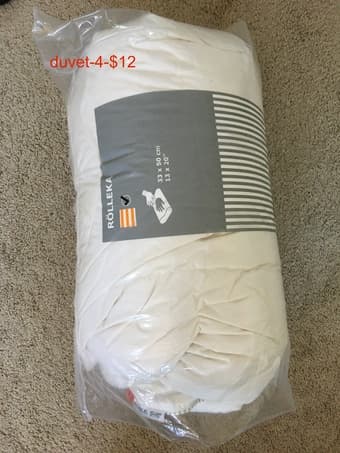 microwave, duvet, table light 2