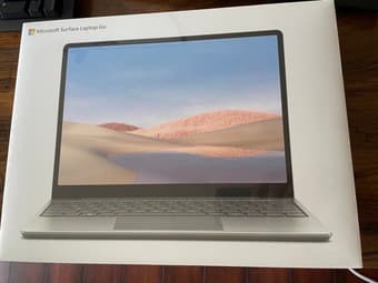 New Microsoft Surface Laptop Go 1