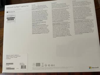 New Microsoft Surface Laptop Go 2