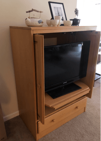 FREE Solid Wood TV Cabinet 3
