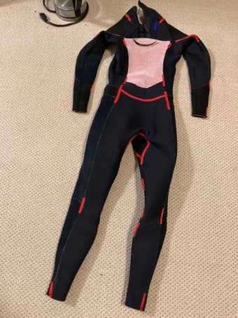 surf wetsuit for women, 4/3, size 4, rip curl, 2