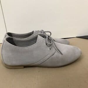Hawkins Lace Up Shoes (Gray, Size 8, 1.5 cm heel + hidden heel) 3