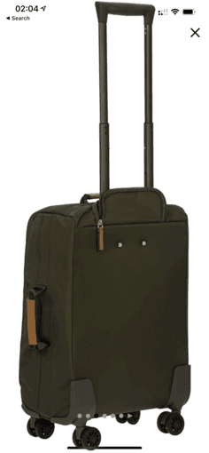 Bric’s Carry on X-bag 21” spinner in Olive 2