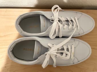 Pedro Atlas Court Sneakers (White), size US 8/EUR 40 1