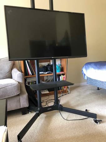 MOVING SALE:  LG 43" Smart TV + stand; 1