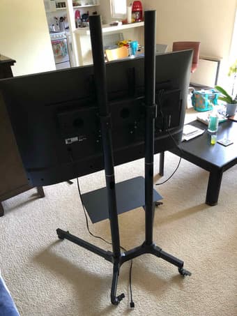 MOVING SALE:  LG 43" Smart TV + stand; 2