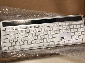Wireless Logitech Keyboard (made for Mac with command key) 1