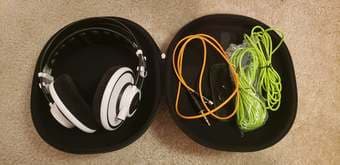 AKG Q701 Over-Ear Open Back Headphones (w/ accessories) 2