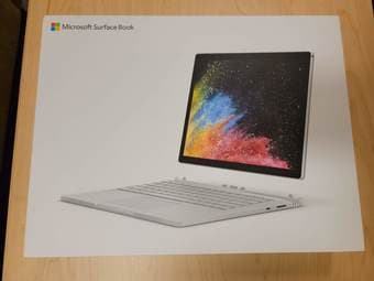 Surface Book 2 13.5" Intel Core i7, 256gb, 8gb RAM, dGPU 2