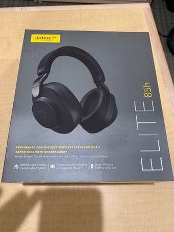 Jabra Elite 85h Wireless Noise Canceling Headphones Like New 1