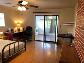 $1580/500sqft Furnished one bedroom Unit in Menlo Park for rent now. 2