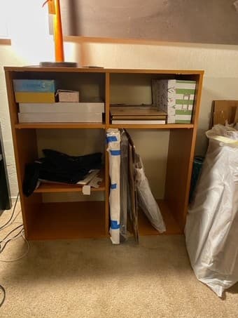 Free Wide Bookcase 1