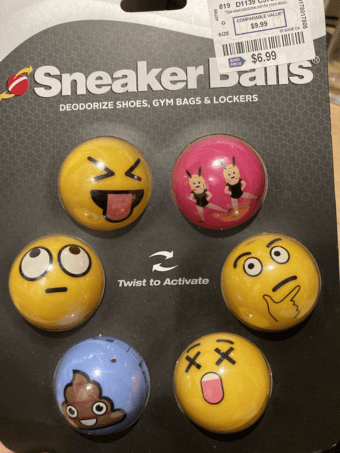 Sneaker Deodorizing Balls 1