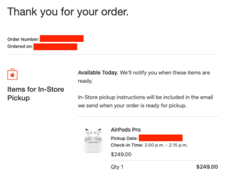 Sealed AirPods Pro with wireless charging case 3