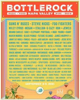 3-Day General Admission BottleRock Tickets 2